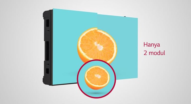 LSBE hanya menggunakan dua modul untuk membuat satu kabinet.