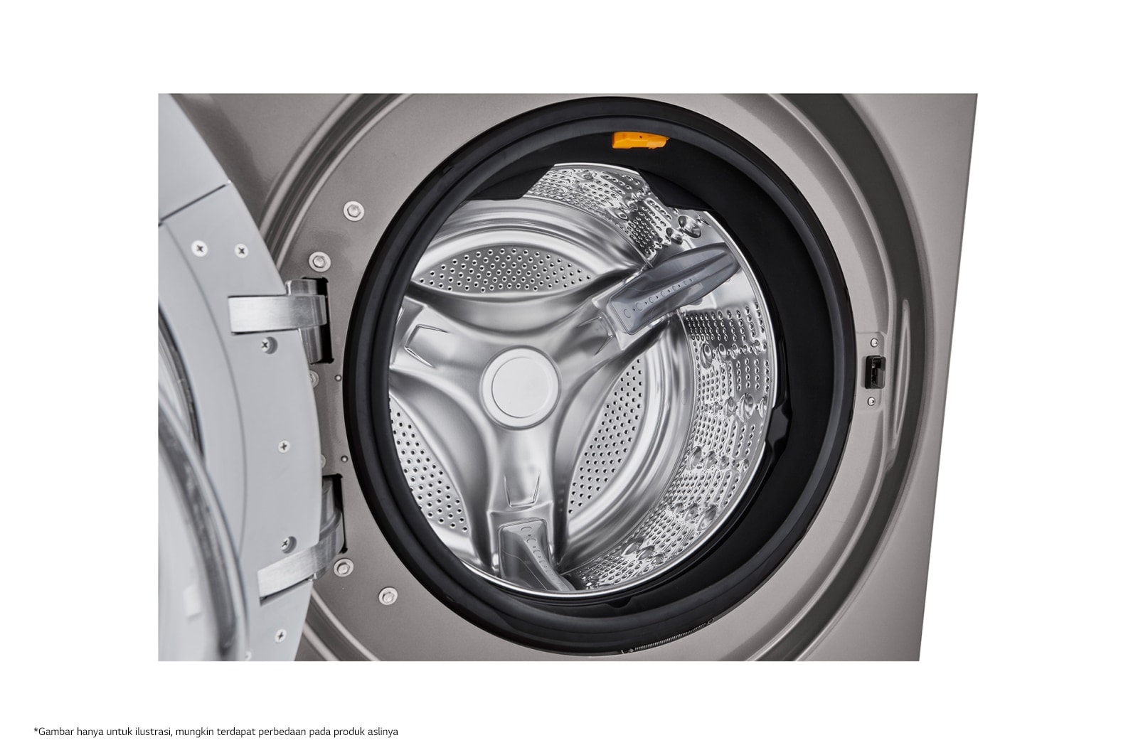 LG Mesin Cuci Komersial Front Load Kapasitas Standar 3,7 cu.ft, CWG27MDORS