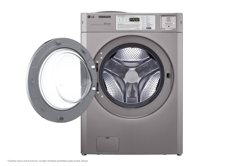 LG Mesin Cuci Komersial Front Load Kapasitas Standar 5,2 cu.ft, CWT29MDORS