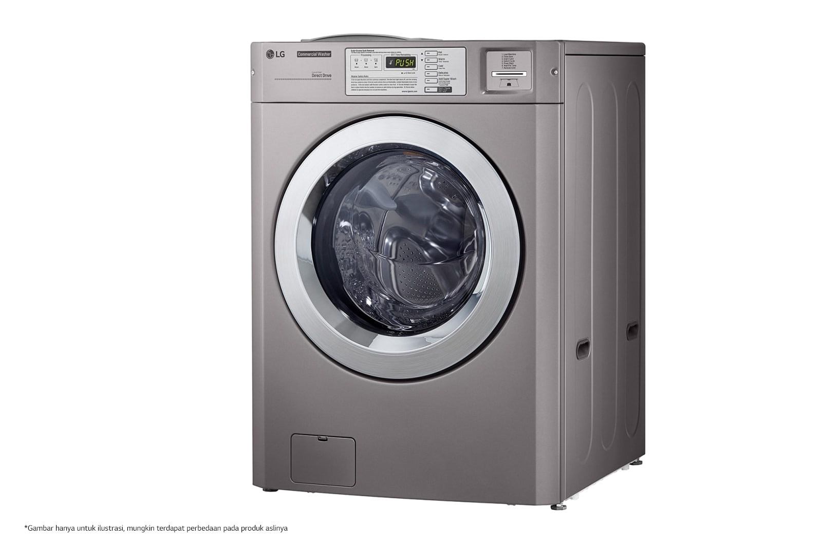LG Mesin Cuci Komersial Front Load Kapasitas Standar 5,2 cu.ft, CWT29MDORS