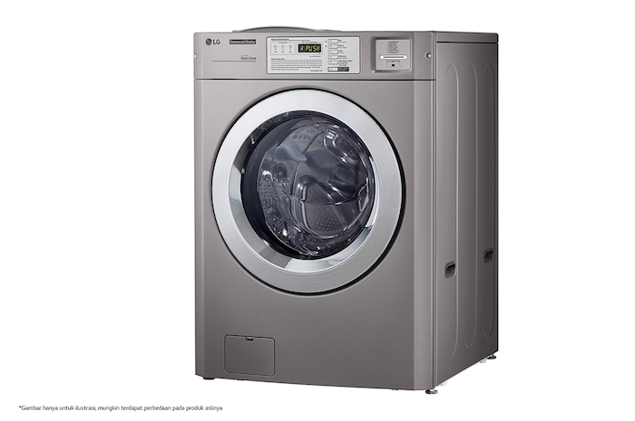 LG Mesin Cuci Komersial Front Load Kapasitas Standar 5,2 cu.ft, CWT29MDORS