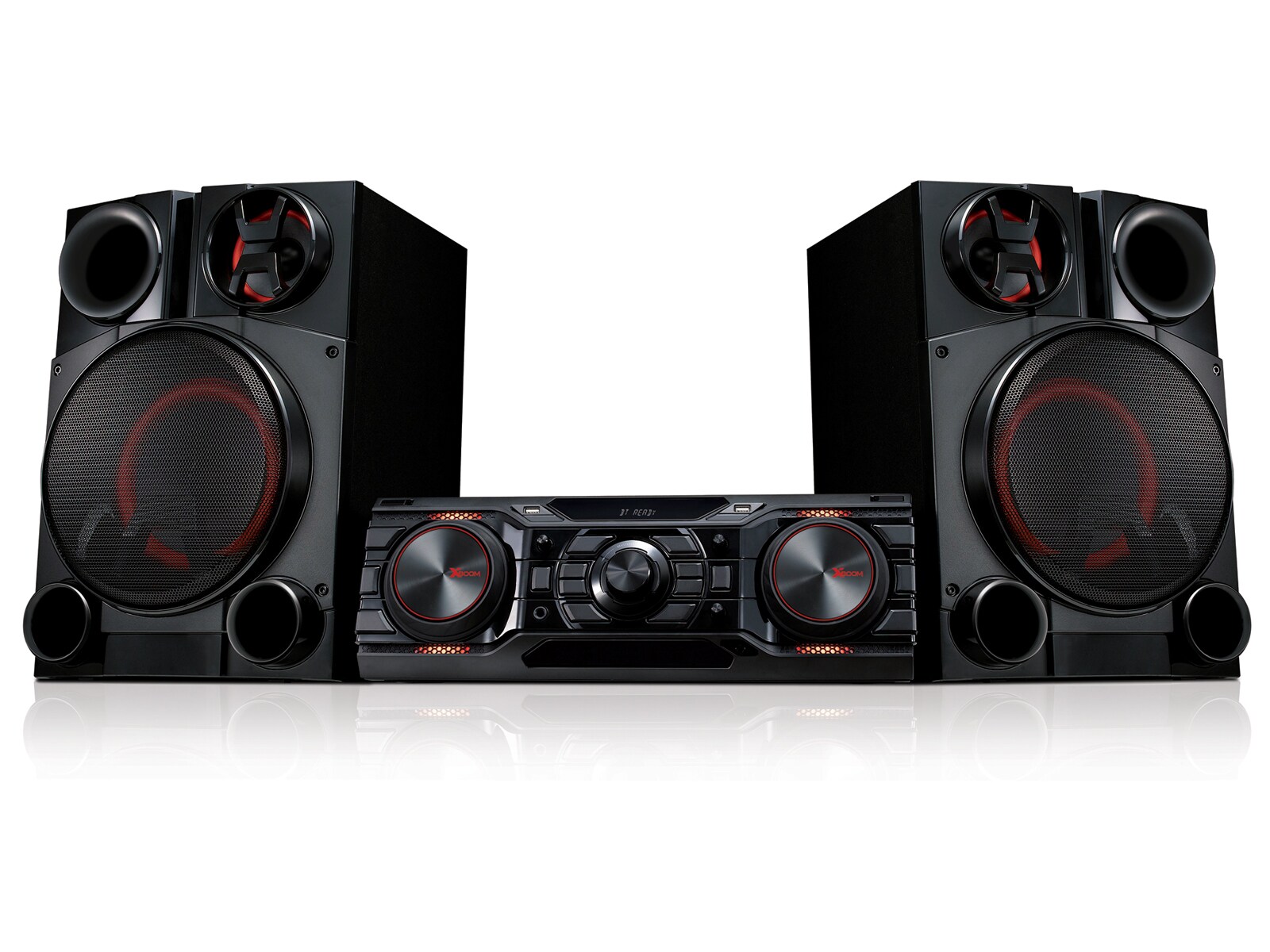 Front view of LG XBOOM Mini Hi Fi CM8350