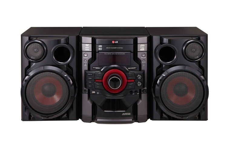 LG Mini Hi Fi dengan Bass Blast DM5230 tampak depan