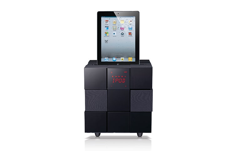 LG iPod Docking Speaker 80 watt dengan Subwoofer untuk iPod, iPhone dan iPad, ND8520