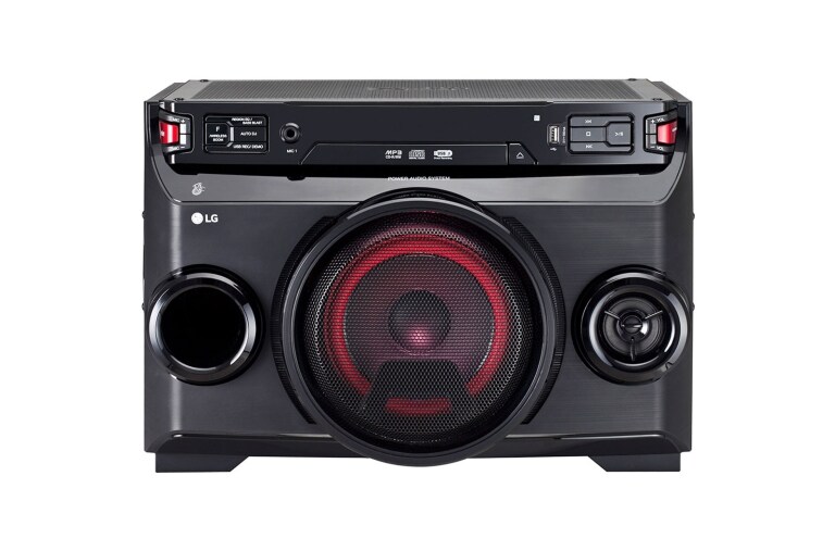 Front view of LG XBOOM Mini Audio OM4560 OM4560