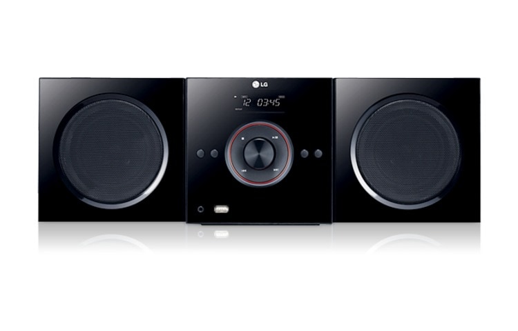Front view of Cubic Style Design Mini Hi Fi System XB12