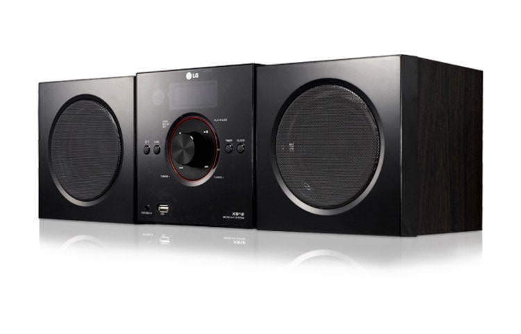 LG Cubic Style Design Mini Hi Fi System, XB12