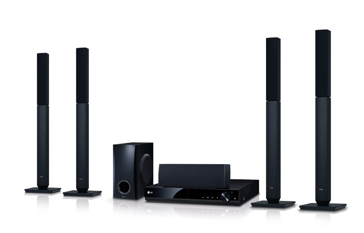 Front view of LG 330W DVD Home Theater System DH4530T