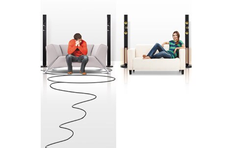 Wireless Rear Speakers