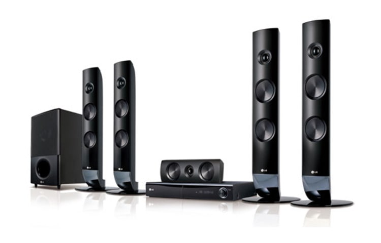 LG Bluray Home Theater with 3D Playback and Bass Blast, HB806TM