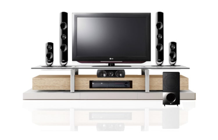 LG Home Theater dengan 850W/5.1ch Power Bass Sound, HT805PM