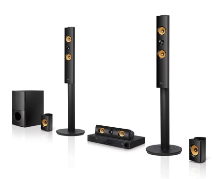 LG 3D Blu-ray™ / DVD Home Theater System, LHB745