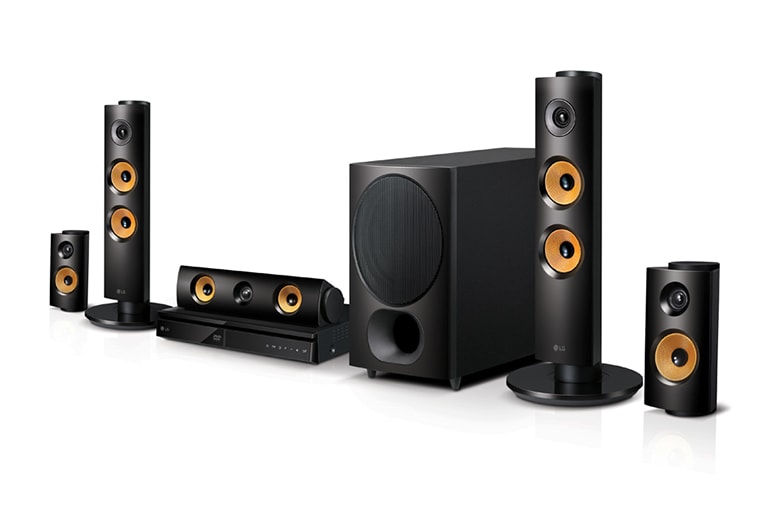 LG Home Theater LHD636P tampak depan
