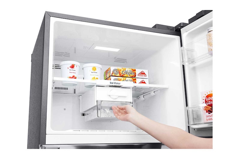 LG Kulkas 2 Pintu Door-in-Door™ - Inverter Linear Compressor, ThinQ™ dengan WiFi, GC-A502HLHU