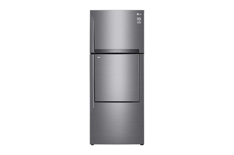 LG Kulkas 2 Pintu Door-in-Door™ - Inverter Linear Compressor, ThinQ™ dengan WiFi, GC-A502HLHU
