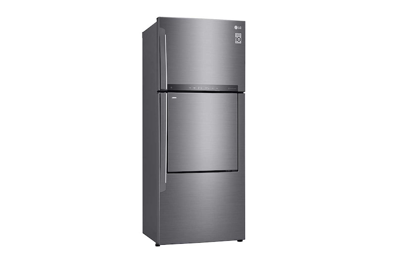 LG Kulkas 2 Pintu Door-in-Door™ - Inverter Linear Compressor, ThinQ™ dengan WiFi, GC-A502HLHU