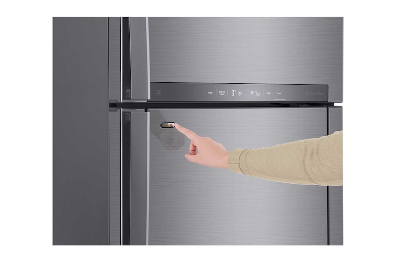 LG Kulkas 2 Pintu Door-in-Door™ - Inverter Linear Compressor, ThinQ™ dengan WiFi, GC-A502HLHU
