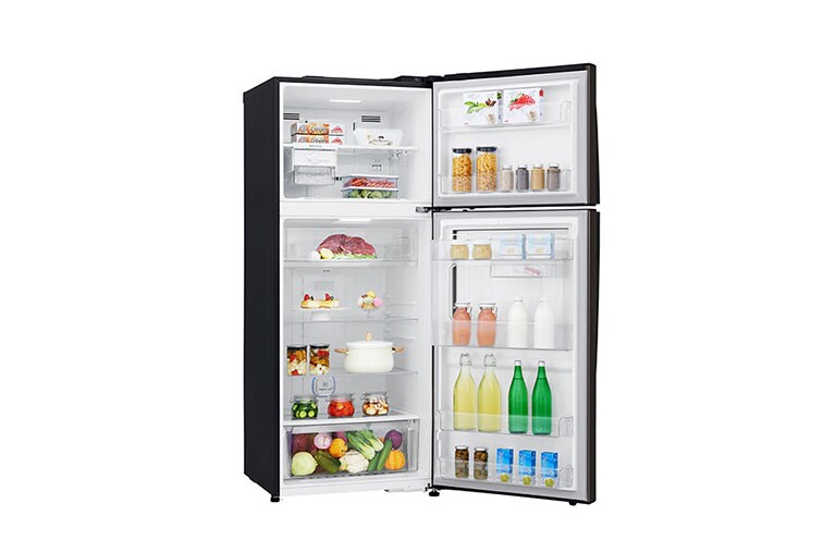 LG Kulkas 2 Pintu Door-in-Door™ - Inverter Linear Compressor, GC-A502HXHU