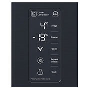 LG Kulkas Multi Door 594L gross /464L nett Ramping dengan Inverter Linear Compressor, ThinQ™ dengan WiFi, GC-B22FTQPL