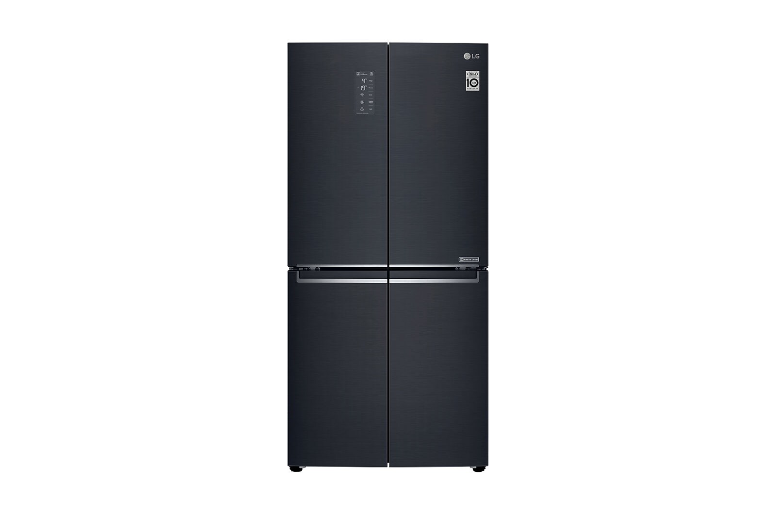 Front view of Kulkas Multi Door 594L gross /464L nett Ramping dengan Inverter Linear Compressor, ThinQ™ dengan WiFi GC-B22FTQPL