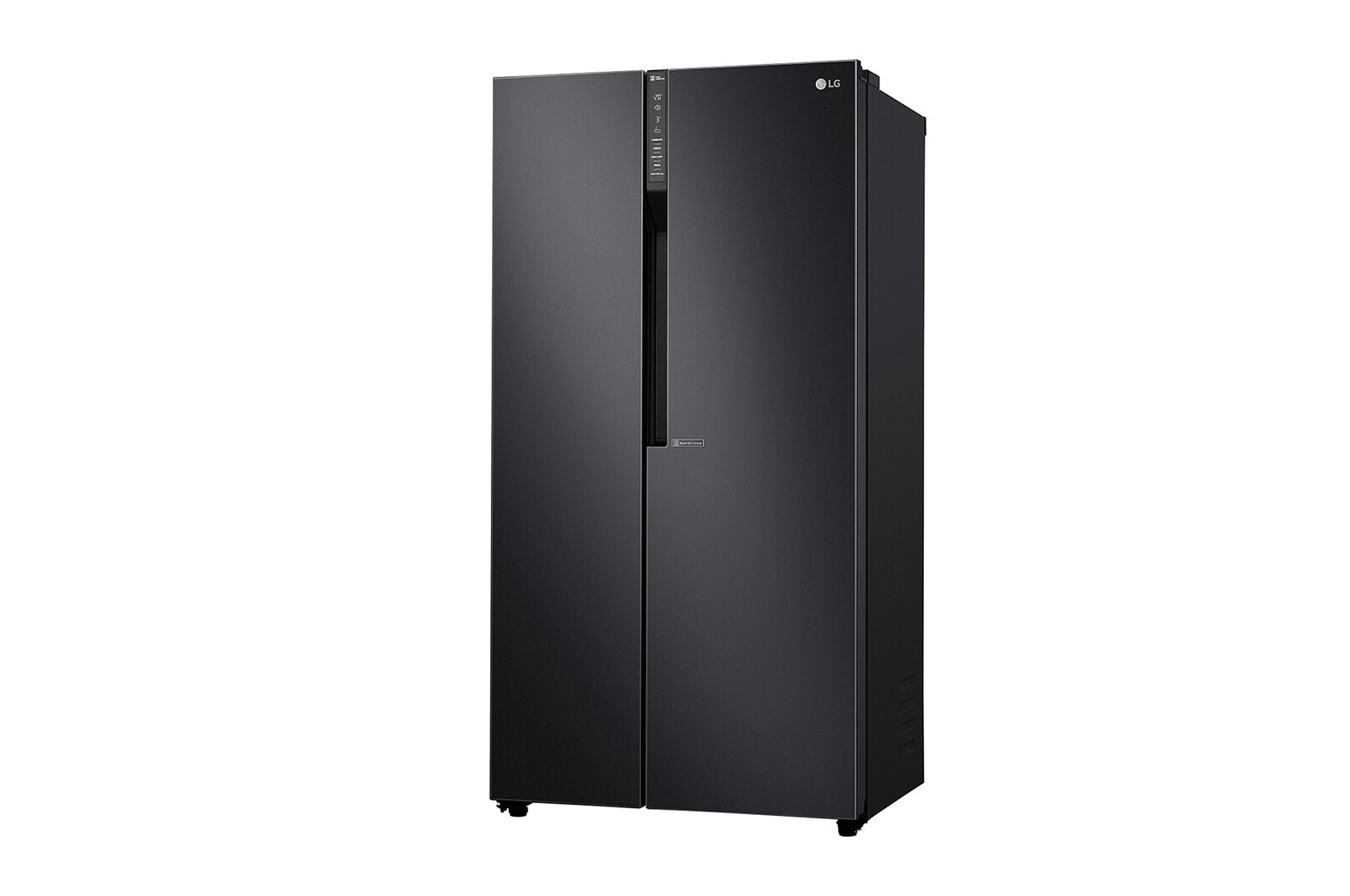 LG Kulkas Side by Side 679L gross /613L nett Inverter Linear Compressor dan Multi Air Flow - Hitam, GC-B247KQBK