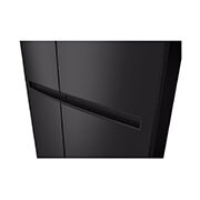 LG Kulkas Side by Side Terbaru Net 643L / Gross 688L dengan Pintu UltraSleek dan Smart Inverter Compressor, GC-B257JQBK
