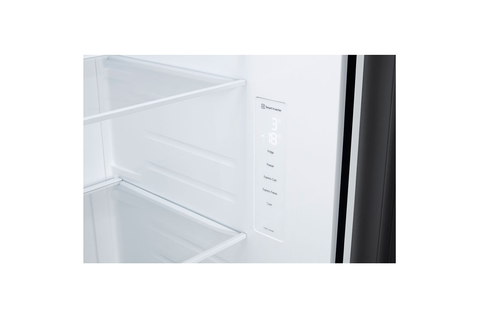 LG Kulkas Side by Side Terbaru Net 655L dengan Pintu UltraSleek dan Smart Inverter Compressor, GC-B257SGVL