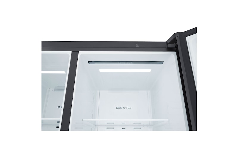 LG Kulkas Side by Side Terbaru Net 655L dengan Pintu UltraSleek dan Smart Inverter Compressor, GC-B257SGVL