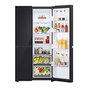 LG Kulkas Side by Side Terbaru Net 655L dengan Pintu UltraSleek dan Smart Inverter Compressor, GC-B257SGVL