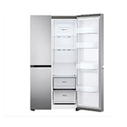 LG Kulkas Side by Side Terbaru Net 647L / Gross 694L dengan Pintu UltraSleek dan Smart Inverter Compressor, GC-B257SLVL