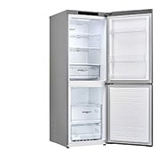 LG Kulkas Bottom Freezer 305L dengan Door Cooling dan Smart Inverter Compressor - Silver, GC-B369NLRM