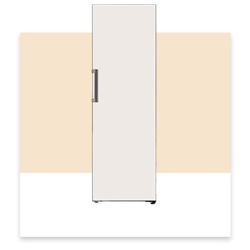 It shows a LG French Door Objet Collection.