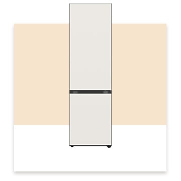It shows a LG Bottom Freezer Objet Collection.