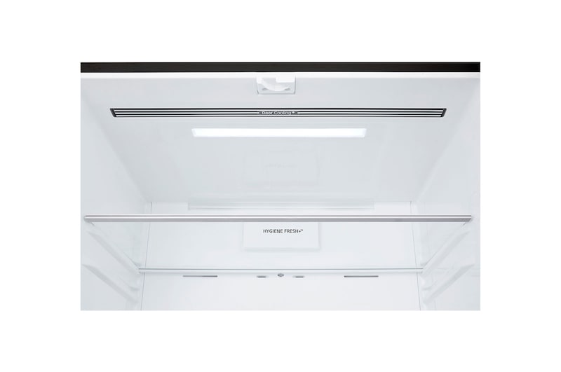LG Kulkas Side by Side 570L gross /428L nett, Non Plumbing Water & Ice Dispenser UV Nano dengan ThinQ™ - Hitam, GC-L22FTQBL