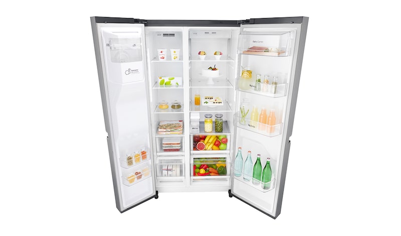 LG Kulkas Side by Side - In-door Ice Maker, GC-L247SLLV
