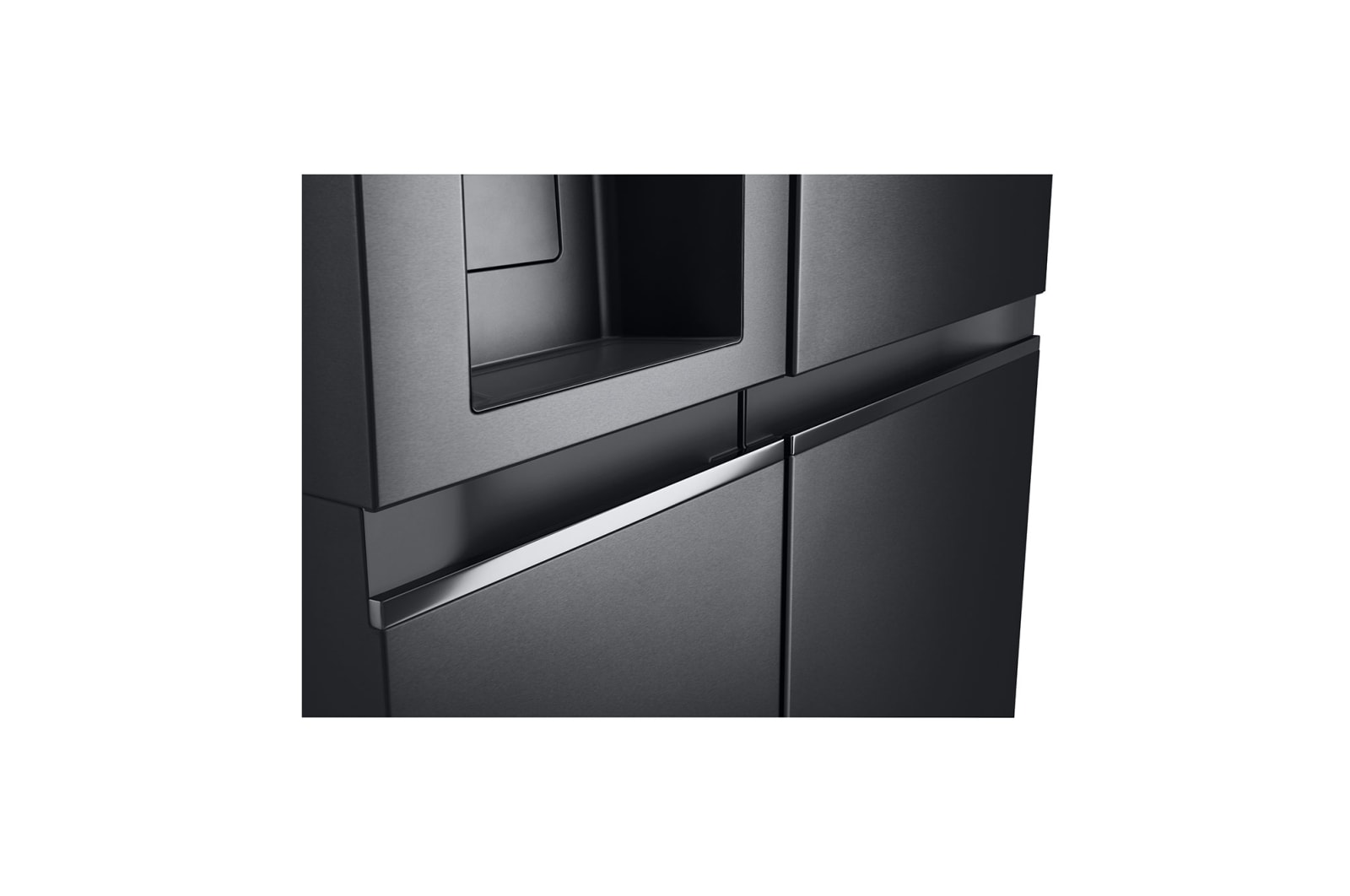 LG 674L / 617L Kulkas Side by Side, GC-L257CQEL