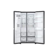 LG 674L / 617L Kulkas Side by Side, GC-L257CQEL