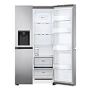 LG Kulkas Side by Side Terbaru Net 617L / Gross 674L dengan Pintu UltraSleek dan Smart Inverter Compressor, GC-L257SLNL