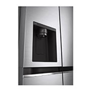 LG Kulkas Side by Side Terbaru Net 617L / Gross 674L dengan Pintu UltraSleek dan Smart Inverter Compressor, GC-L257SLNL