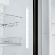 LG Kulkas Side by Side Door-in-Door® 679L gross/ 618L nett Inverter Linear Compressor dengan Hygiene Fresh dan Moist Balance Crisper - Black Glass, GC-M247UGBW