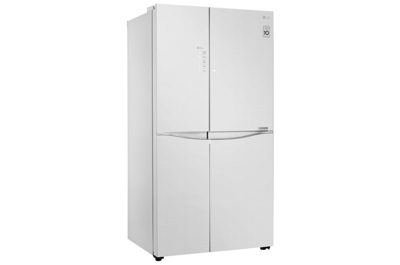 LG Kulkas Side by Side Door-in-Door™ - Linen White Glass, GC-M247UGUW