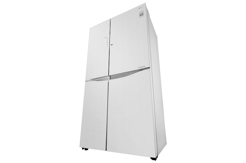 LG Kulkas Side by Side Door-in-Door™ - Linen White Glass, GC-M247UGUW