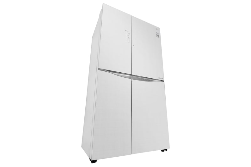 LG Kulkas Side by Side Door-in-Door™ - Linen White Glass, GC-M247UGUW