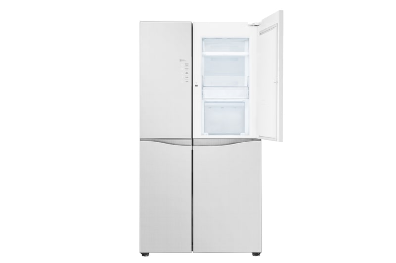 LG Kulkas Side by Side Door-in-Door™ - Linen White Glass, GC-M247UGUW