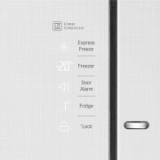 LG Kulkas Side by Side Door-in-Door™ - Linen White Glass, GC-M247UGUW