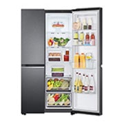 LG Kulkas Side by Side Terbaru Net 647L / Gross 694L dengan Pintu UltraSleek dan Door-in-Door™, GC-M257SQVS