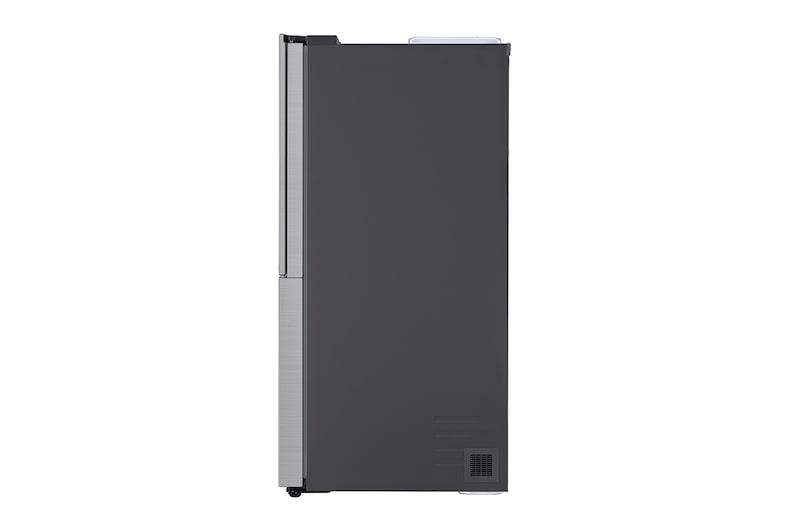 LG Kulkas Side by Side  885L gross /797L nett Door-in-Door™  Inverter Linear Compressor dan Multi Air Flow, ThinQ™ dengan Wi-Fi - Platinum, GC-M297SLGL