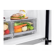 LG Kulkas Multi Door InstaView Door-in-Door™ 595L - Matte Black, GC-Q22FTQEB