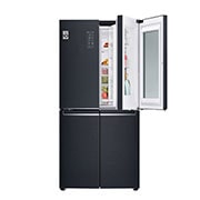 LG Kulkas Multi Door 595L gross / 458L nett Ramping dengan Inverter Linear Compressor, ThinQ™ dengan WiFi - Hitam Matte, GC-Q22FTQEB