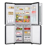 LG Kulkas Multi Door InstaView Door-in-Door™ 595L - Matte Black, GC-Q22FTQEB